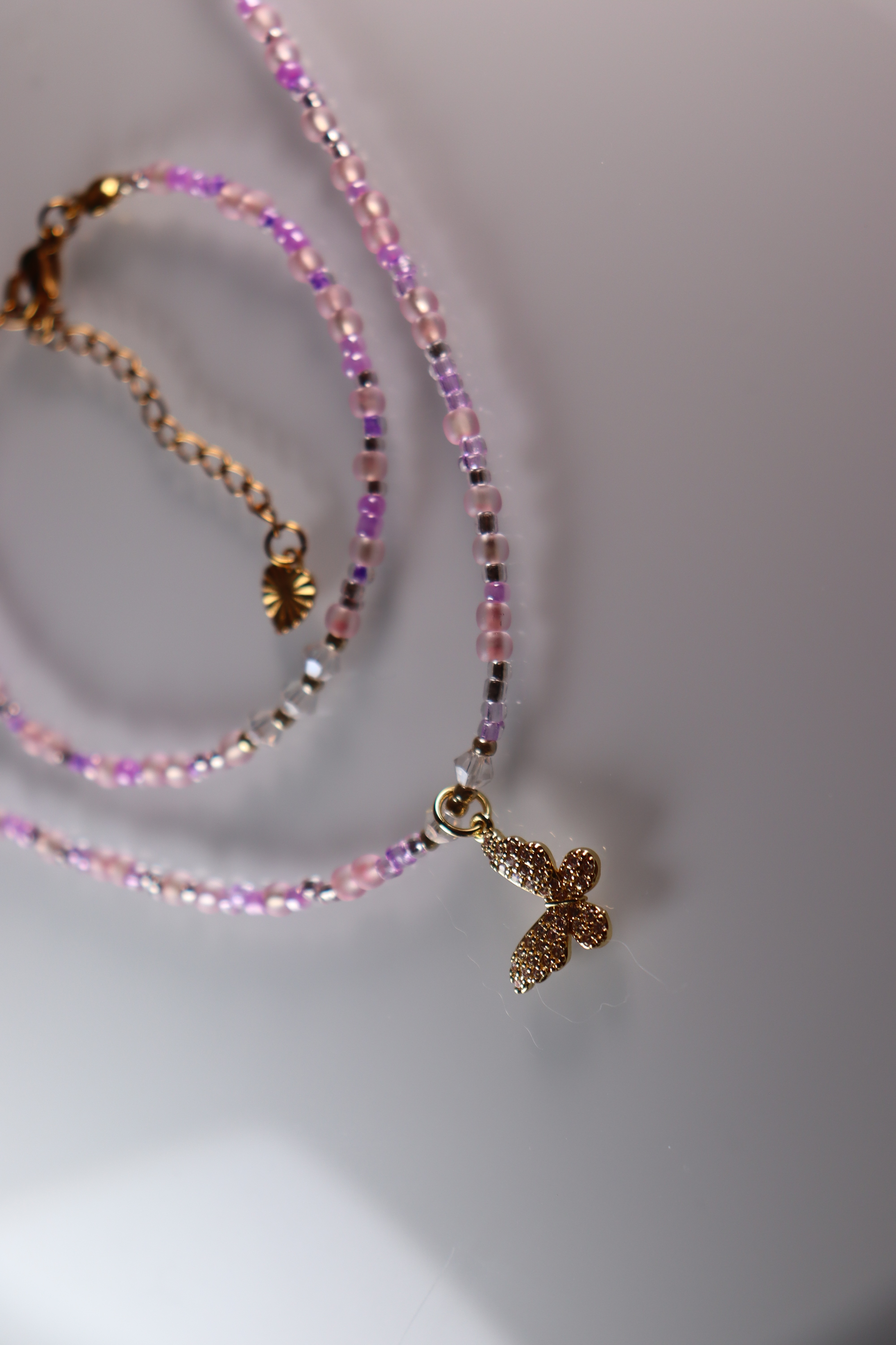 butterfly purple set